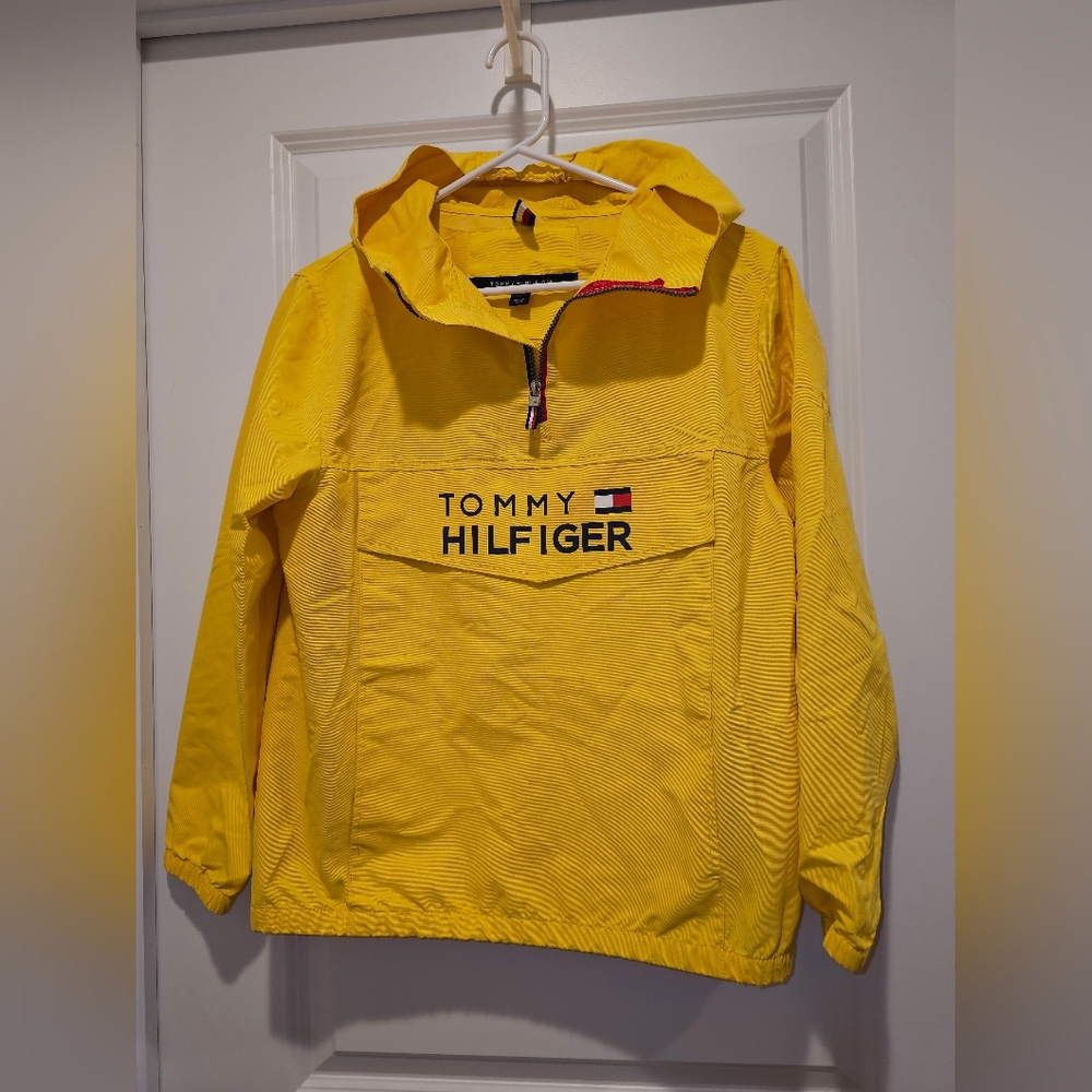 Tommy Hilfiger Yellow Pullover Anorak Jacket